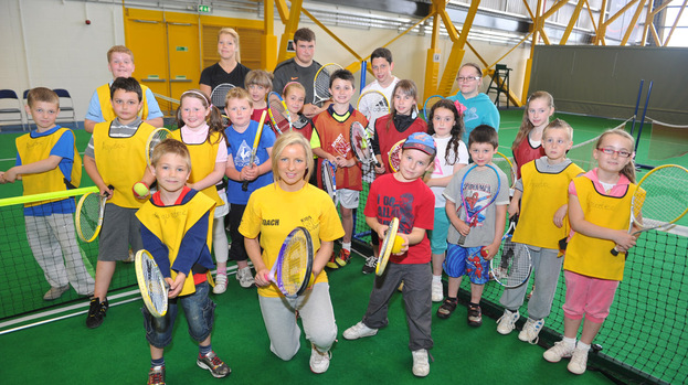 Tennis boost for Lanarkshire