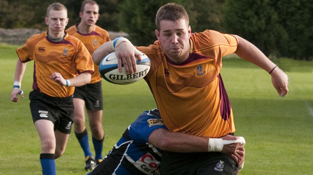 Score: Craig Simmonds notched two touchdowns for Dalziel