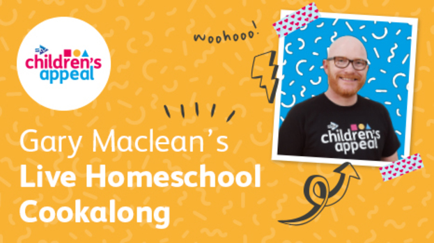 Gary Maclean cooks for STV Children's Appeal