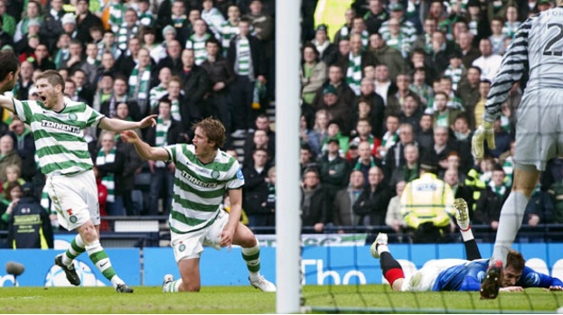Jelavic was booked for this dive but had last laugh and scored the winner.