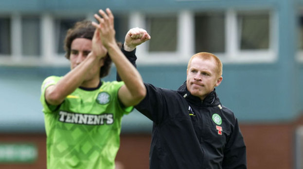 Neil Lennon (right) recruited Efrain Juarez (left) from Mexico last summer