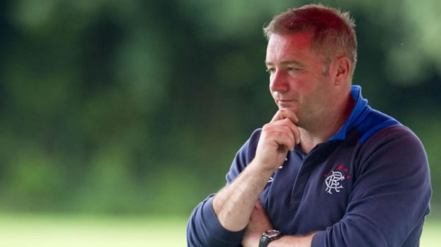 Ally McCoist is in Germany with his Rangers squad but is working hard to bring new recruits into the club.