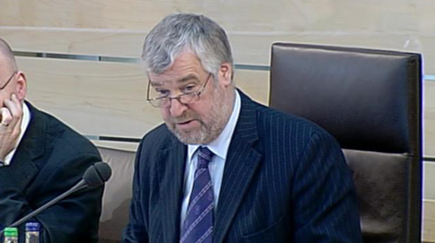 Alex Fergusson: If re-elected, he would be the first former Presiding Officer to remain at Holyrood.
