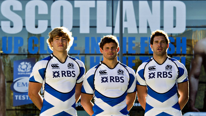 Scotland rugby captain ross ford #5